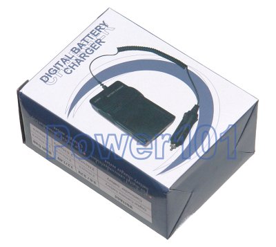 Compact Charger for Panasonic S101 BC7 +euro +car