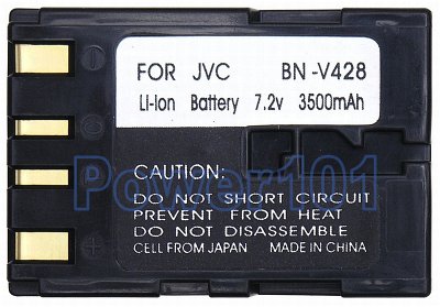 BN-V428 battery for JVC Li-Ion 7.2V 3500mAh
