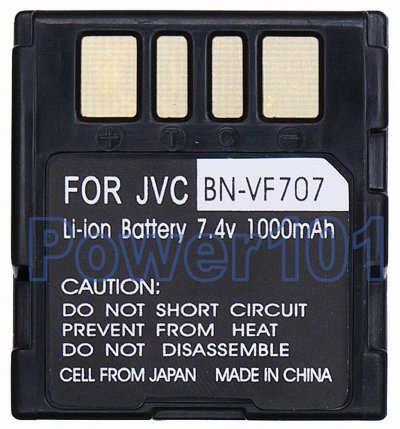 BN-VF707 battery for JVC Li-Ion 7.4V 1000mAh