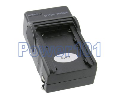 Compact Charger for Casio NP-L7 +euro +car