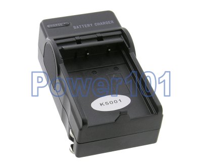 Compact Charger for Kodak Klic-5001 +euro +car