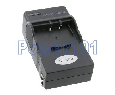 Compact Charger for Kodak Klic-7002 +euro +car
