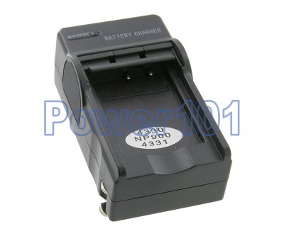 Compact Charger for Minolta NP-900 +euro +car
