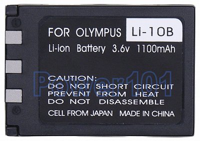 Li-10B Li-12B battery for Olympus Li-Ion 3.6V 1100mAh