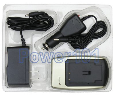 Charger for Sony NP-FE1 +car