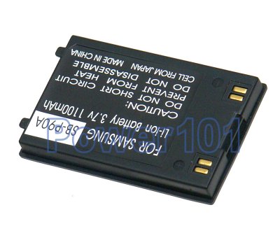 SB-P90A battery for Samsung Li-Ion 3.7V 1100mAh