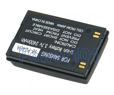 SB-P240A battery for Samsung Li-Ion 3.7V 2400mAh