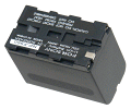 NP-F960 battery for Sony Li-Ion 7.2V 6000mAh