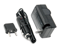Compact Charger for Sony FP50 FP70 FP90 +euro +car