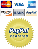 Paypal Verified Logo with Credit Cards