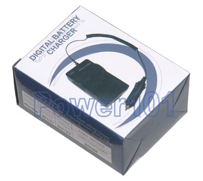 Compact Charger for Casio NP-L7 +euro +car