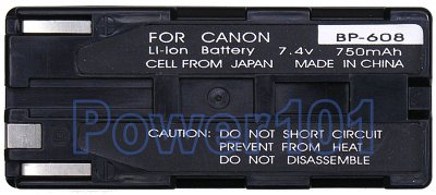 Canon MV100 BP-608 Camcorder Battery