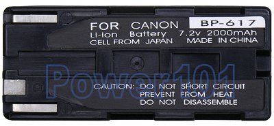 Canon BP617 camcorder battery