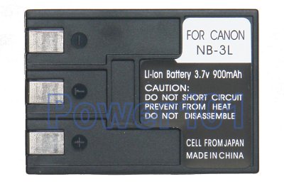 Canon PowerShot SD500 NB-3L Camera Battery