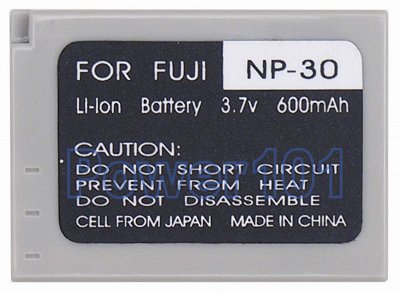 FujiFilm FinePix F450 Zoom NP-30 Camera Battery