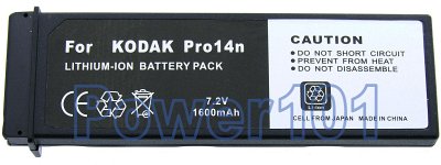 Kodak PRO14N camera battery