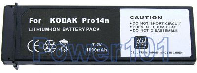 Kodak DCS Pro 14N DCSPRO Camera Battery