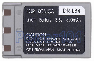 Minolta Revio KD-310 NP-600 Camera Battery