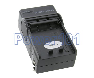 Canon NB-5H camera battery compact charger