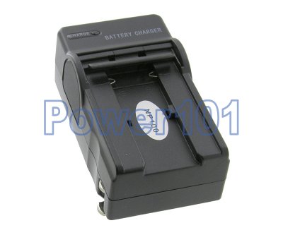 Compact Charger for FujiFilm NP-100 +euro +car