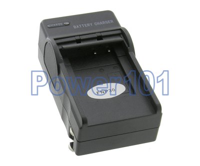 Compact Charger for FujiFilm NP-30 +euro +car