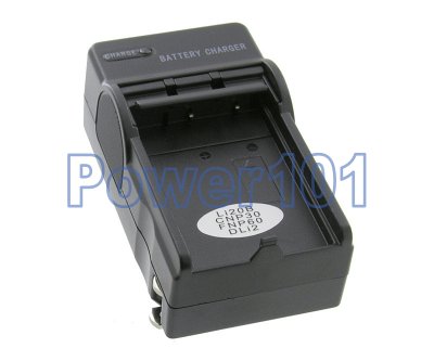 Vivitar DVR-550 NP-60 Battery Compact Charger