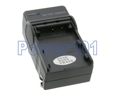 Compact Charger for Panasonic S003 VBA05 +euro +car