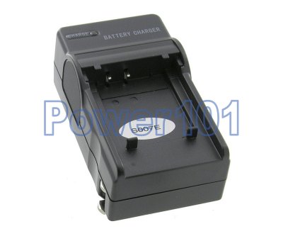 Compact Charger for Panasonic S007 BCD10 +euro +car