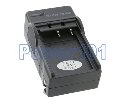 Compact Charger for Sony FS11 FS21 FS31 +euro +car