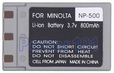 Minolta Revio KD-310 NP-600 Camera Battery