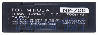 Minolta NP-700 camera battery