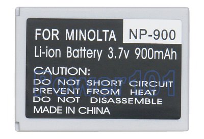 Minolta NP900 camera battery
