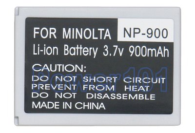 NP-900 battery for Minolta Li-Ion 3.7V 700mAh