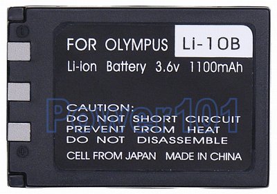 Olympus CAMedia X-1 LI-10B Camera Battery