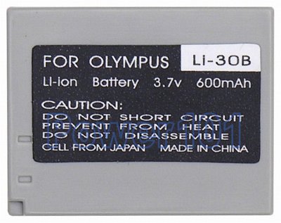 Olympus µ-Mini mju Digital LI-30B Camera Battery