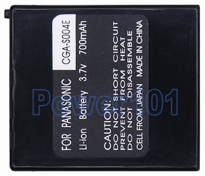 CGA-S004 battery for Panasonic Li-Ion 3.7V 700mAh