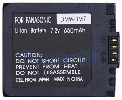 Panasonic DMC-FZ10 CGA-S002 Camera Battery