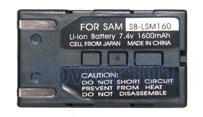 Samsung SC-DC565 SB-LSM160 Camcorder Battery