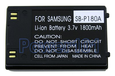 SB-P180A battery for Samsung Li-Ion 3.7V 1800mAh
