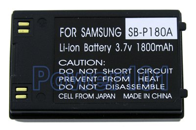 Samsung VM-M110 SB-P180 Camcorder Battery