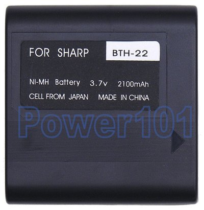 Sharp VL-E780 BT-H22 Camcorder Battery