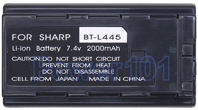 Sharp VL-NZ10U BT-L445 Camcorder Battery