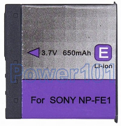 NP-FE1 battery for Sony Li-Ion 3.7V 650mAh