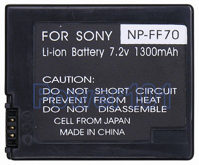 Sony NPFF70 camcorder battery