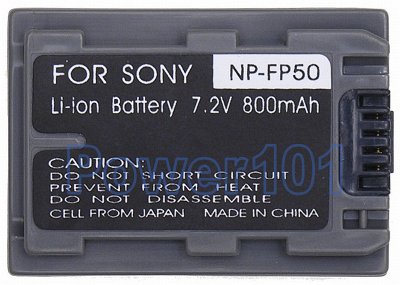 Sony NP-FP50 camcorder battery