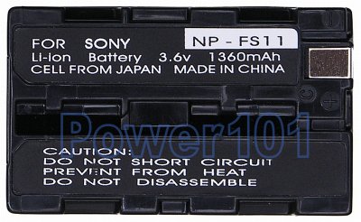 Sony CyberShot DSC-F55 NP-FS11 Camera Battery