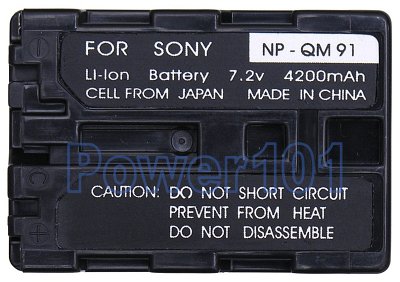 Sony NP-QM91 camcorder battery