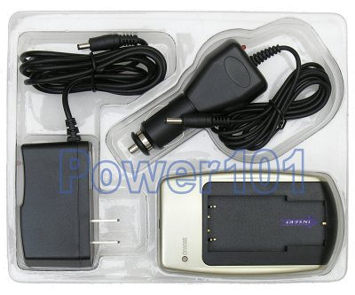 Charger for Canon NB-3L NB-3LH +car