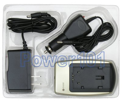Charger for Canon NB-2L NB-2LH +Pan D120/220/320 +car