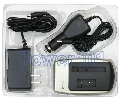 Charger for Samsung L1437 JVC BN-VM200 +car